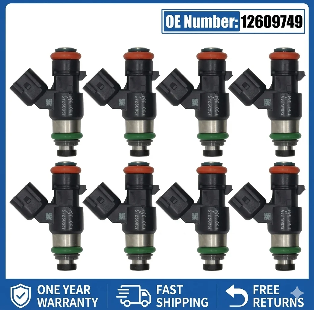 8x Flow Matched Fuel Injectors 12609749 For Cadillac Escalade GMC Sierra 6.2L
8x Flow Matched Fuel Injectors 12609749 For Cadillac Escalade GMC Sierra 6.2L