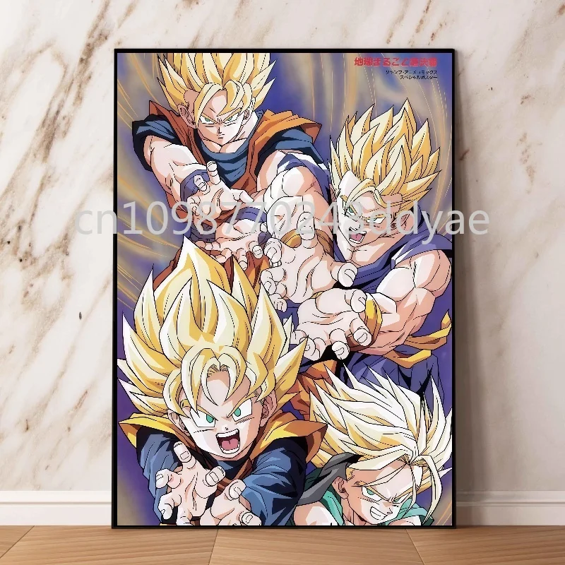 Classic Dragon Ball Anime Goku Vegeta Poster Printing Canvas Painting High Quality Home Bedroom Art Wall Decoration Painting
Classic Dragon Ball Anime Goku Vegeta Poster Printing Canvas Painting High Quality Home Bedroom Art Wall Decoration Painting