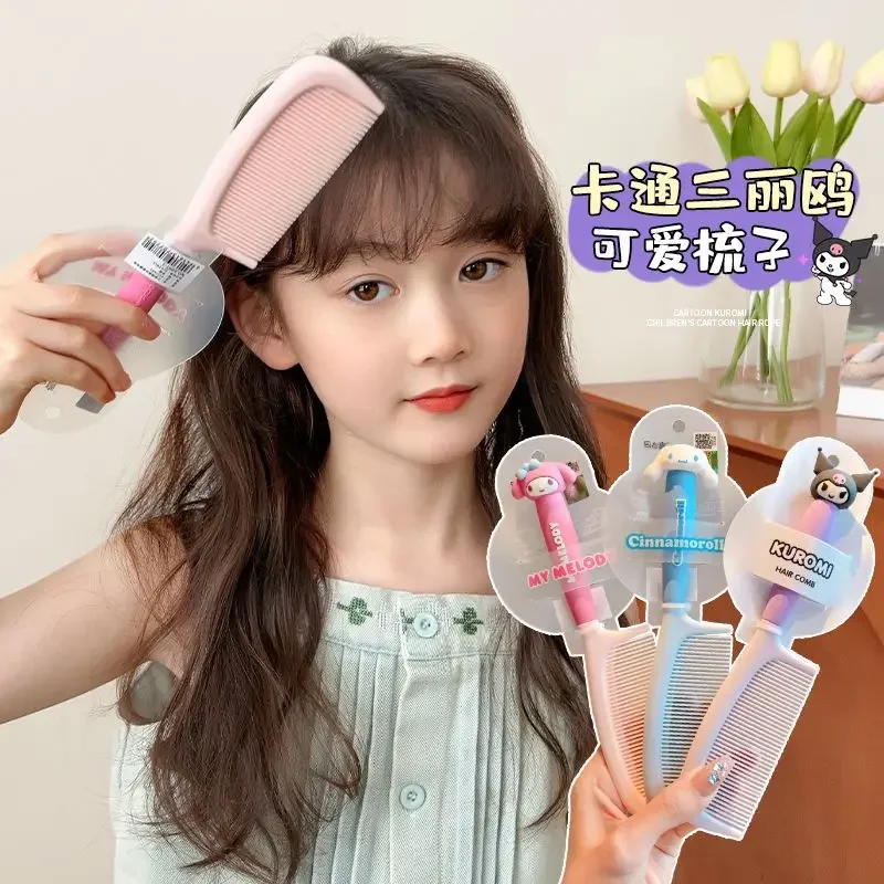 Sanrio anime cartoon children's hair comb home innovative cute and beautiful hair comb Kurumi My Melody Cinnamon Roll hair comb
Sanrio anime cartoon children's hair comb home innovative cute and beautiful hair comb Kurumi My Melody Cinnamon Roll hair comb