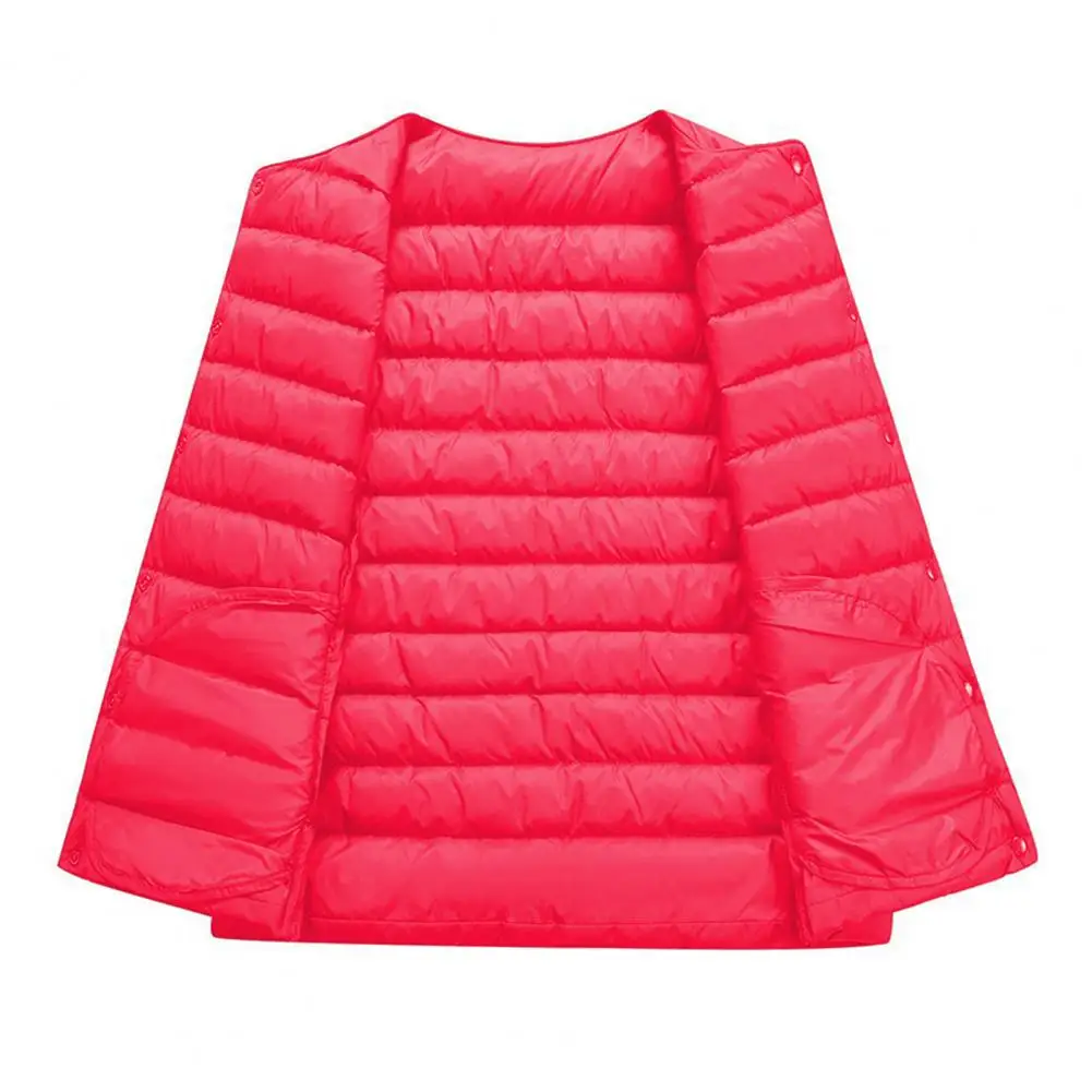 Casual Solid Color Vest Stylish Women's Winter Cotton Coat with Round Neck Thickened Padded Short Type Windproof for Cold
Casual Solid Color Vest Stylish Women's Winter Cotton Coat with Round Neck Thickened Padded Short Type Windproof for Cold