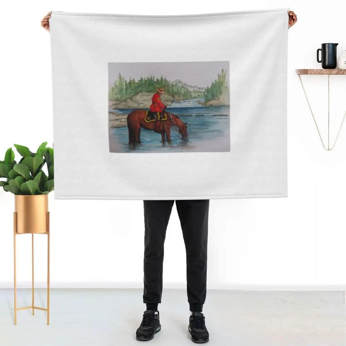 RCMP. in Red Serge on Horseback Throw Blanket Shaggy Furry Soft Blanket for Bedroom Living Room
RCMP. in Red Serge on Horseback Throw Blanket Shaggy Furry Soft Blanket for Bedroom Living Room