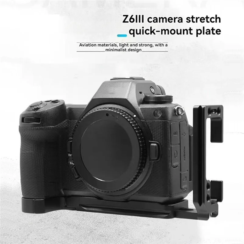 ABKI-Quick Release L пластина кронштейн держатель ручка для камеры Nikon Z6III быстросъемная плата аксессуары для камеры
ABKI-Quick Release L пластина кронштейн держатель ручка для камеры Nikon Z6III быстросъемная плата аксессуары для камеры