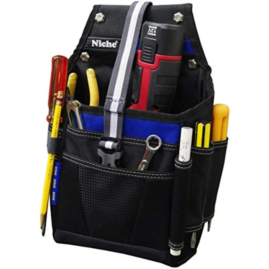 Niche Tool Pouch Bag Working Pouch Organizer For Construction Electricians Plumber Home Repair Easy Access of Tools Maximum Sto
Niche Tool Pouch Bag Working Pouch Organizer For Construction Electricians Plumber Home Repair Easy Access of Tools Maximum Sto