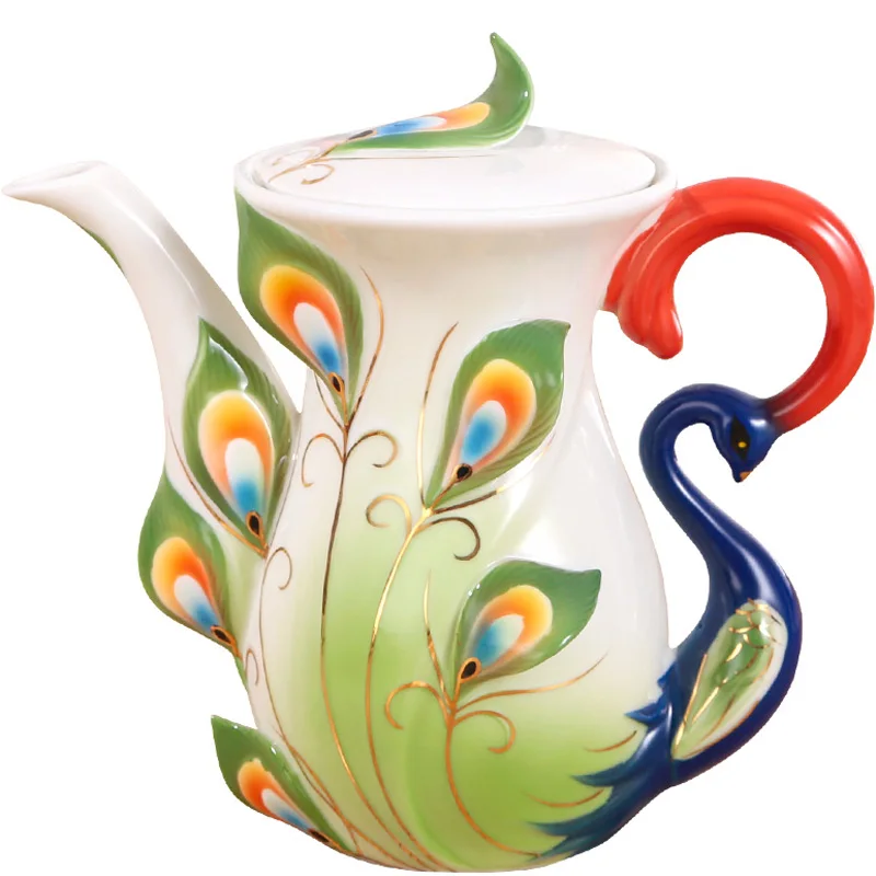 Creative ceramic hand brewing coffee pot hotel European style flower tea British style bone china afternoon tea black tea set ho
Creative ceramic hand brewing coffee pot hotel European style flower tea British style bone china afternoon tea black tea set ho