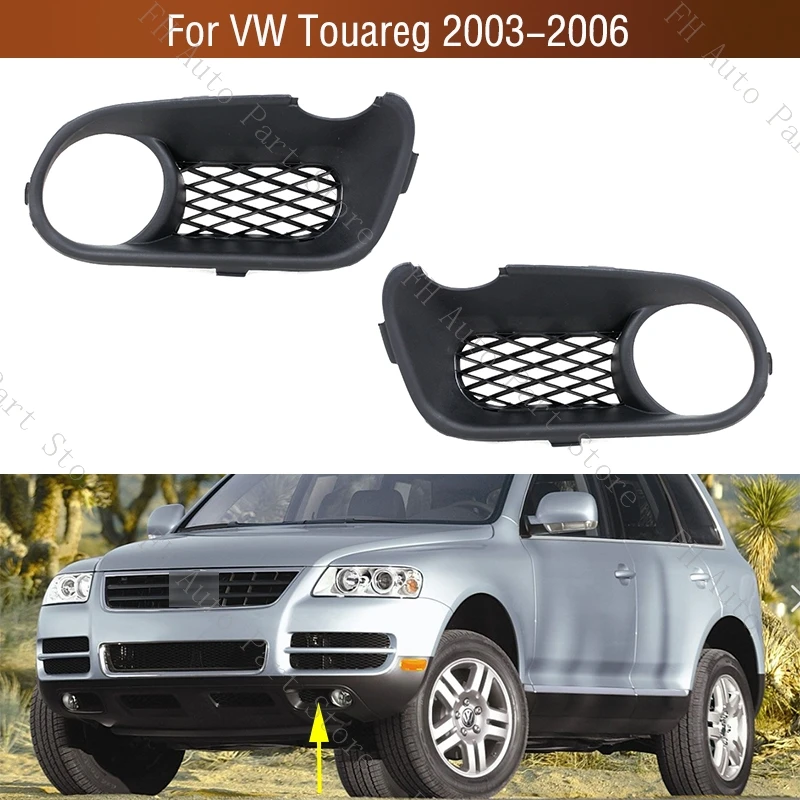 For VW Touareg 2003 2004 2005 2006 Front Bumper Fog Light Foglamp Cover Frame Cap Lid Grille Bezel Hood 7L6853663 7L6853664
For VW Touareg 2003 2004 2005 2006 Front Bumper Fog Light Foglamp Cover Frame Cap Lid Grille Bezel Hood 7L6853663 7L6853664