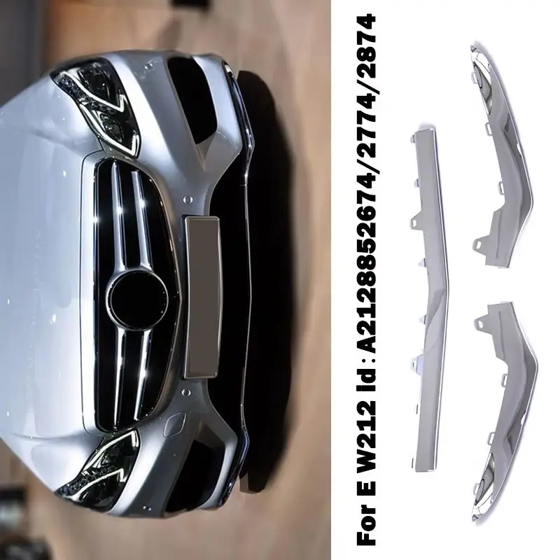 For Mercedes Ben E Class W212 E550 E350 E400 A2128852774 A2128852874 A2128852674 Front Bumper Chrome Chromuim Trim Lip Spoiler 
For Mercedes Ben E Class W212 E550 E350 E400 A2128852774 A2128852874 A2128852674 Front Bumper Chrome Chromuim Trim Lip Spoiler
