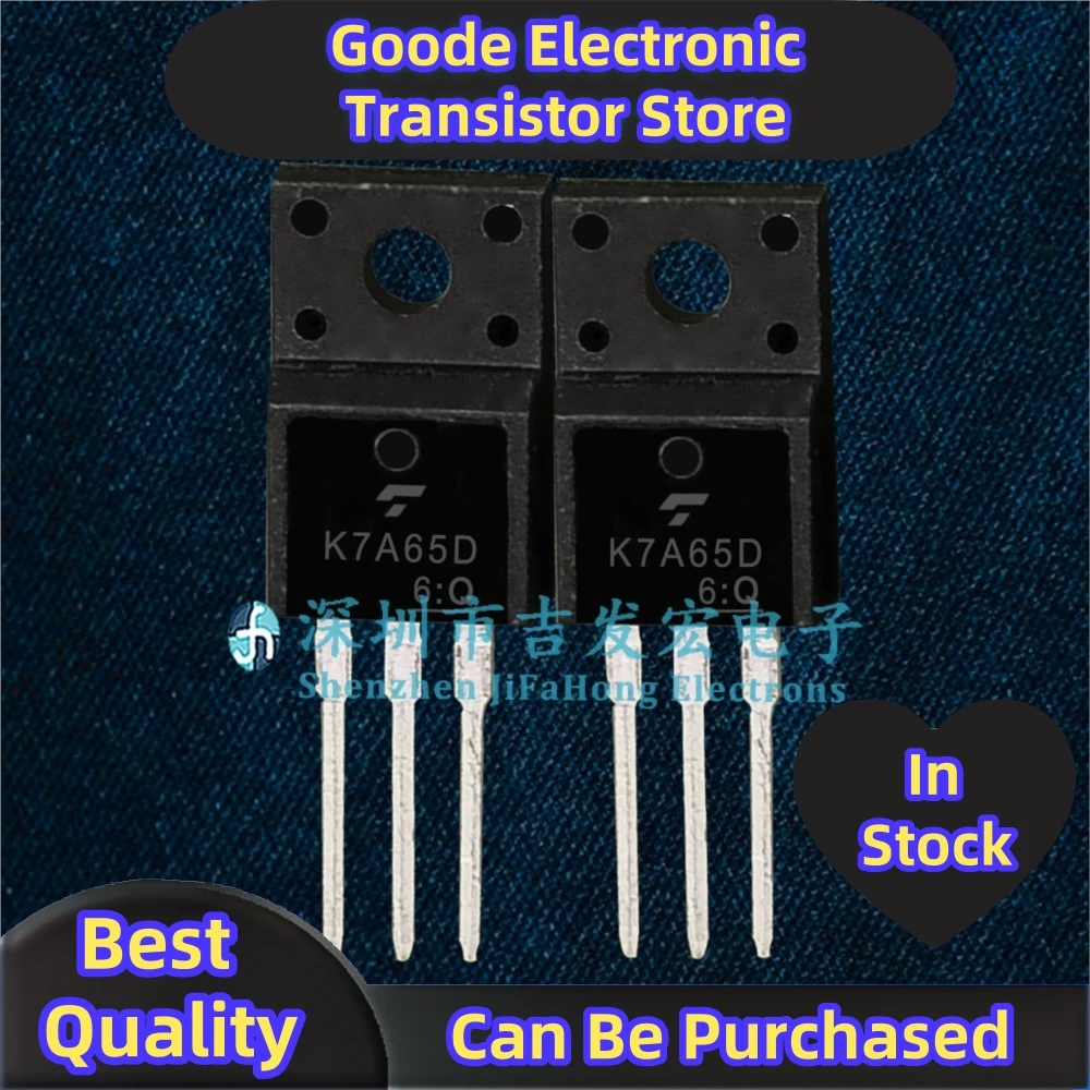 10 шт. K7A65D TK7A65D TO-220F 650 В 7A лучшее качество на складе
10 шт. K7A65D TK7A65D TO-220F 650 В 7A лучшее качество на складе