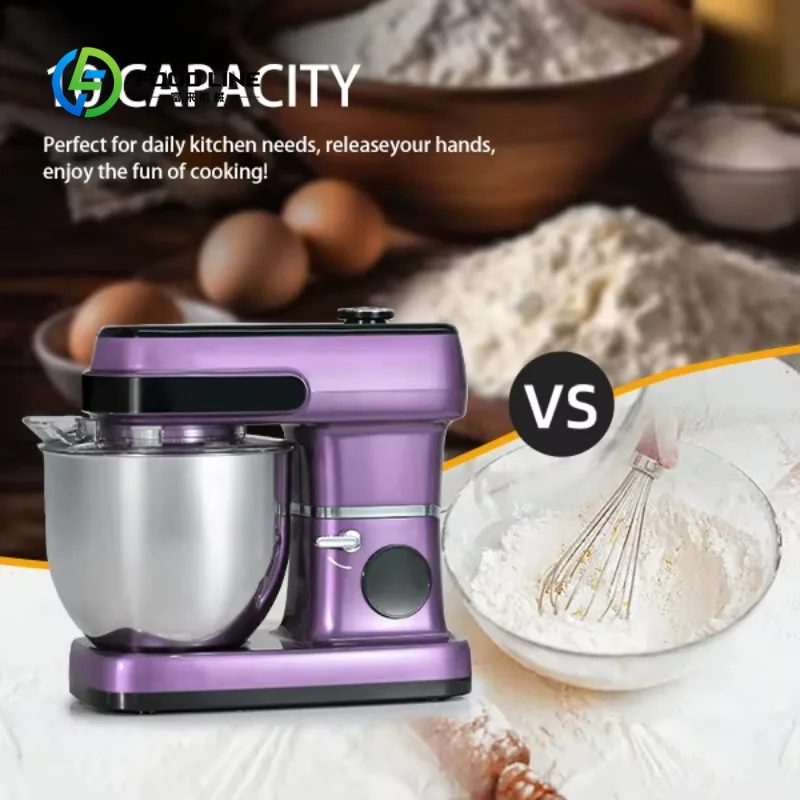 Compact Home Dough Mixer Automatic Timing Stainless Steel Bowl Dough Kneader for Family Bakery Bread Cake Making Customized
Compact Home Dough Mixer Automatic Timing Stainless Steel Bowl Dough Kneader for Family Bakery Bread Cake Making Customized