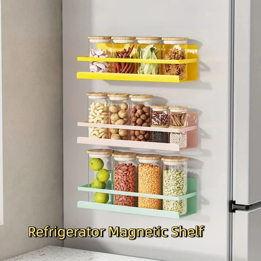 Carbon Steel Refrigerator Magnetic Shelf Punch Free Large Capacity Magnetic Spice Rack Space Saving Wall Mounted
Carbon Steel Refrigerator Magnetic Shelf Punch Free Large Capacity Magnetic Spice Rack Space Saving Wall Mounted