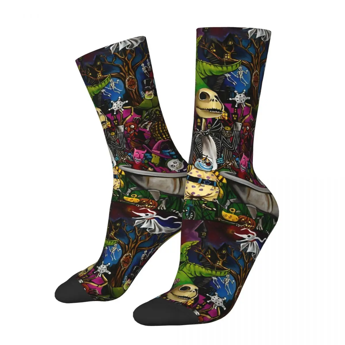 The Nightmare Before Christmas Cartoon Socks Men Women Socks Novelty Spring Summer Autumn Winter Middle Tube Socks Gift
The Nightmare Before Christmas Cartoon Socks Men Women Socks Novelty Spring Summer Autumn Winter Middle Tube Socks Gift