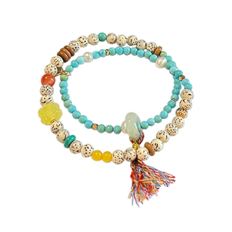 National Style New Chinese Star Moon Bodhi Double Winding Bracelet Light Luxury Exquisite Bracelet
National Style New Chinese Star Moon Bodhi Double Winding Bracelet Light Luxury Exquisite Bracelet
