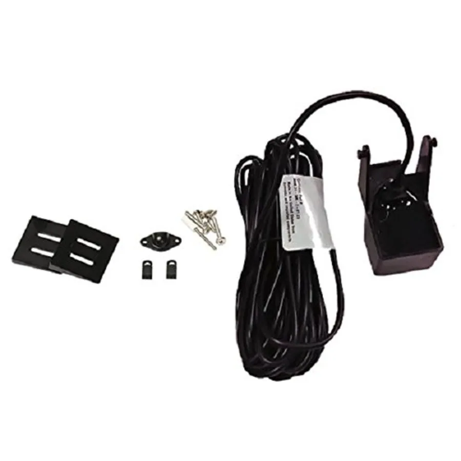 Universal Combination Transom Mount/Glue-in-Hull 200Khz Transducer for marine sonar applications, PVC housing, black color, wat
Universal Combination Transom Mount/Glue-in-Hull 200Khz Transducer for marine sonar applications, PVC housing, black color, wat