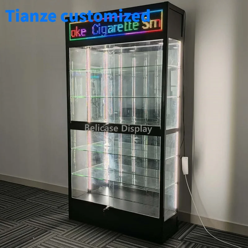 (customized)78" Tall Rectangle Toys Glass Display Cabinet with Led Lights Wine Glass Display Show Aluminum Frame Showcase D
(customized)78" Tall Rectangle Toys Glass Display Cabinet with Led Lights Wine Glass Display Show Aluminum Frame Showcase D