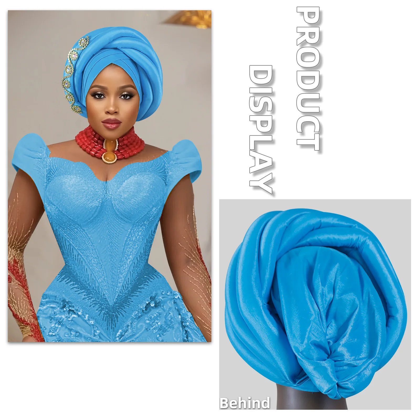 Nigeria Diamonds Turban Cap for Women Braids Headscarf African Auto Gele Muslim Hijab Headwrap Bonnet Wedding Party Geles Hat
Nigeria Diamonds Turban Cap for Women Braids Headscarf African Auto Gele Muslim Hijab Headwrap Bonnet Wedding Party Geles Hat