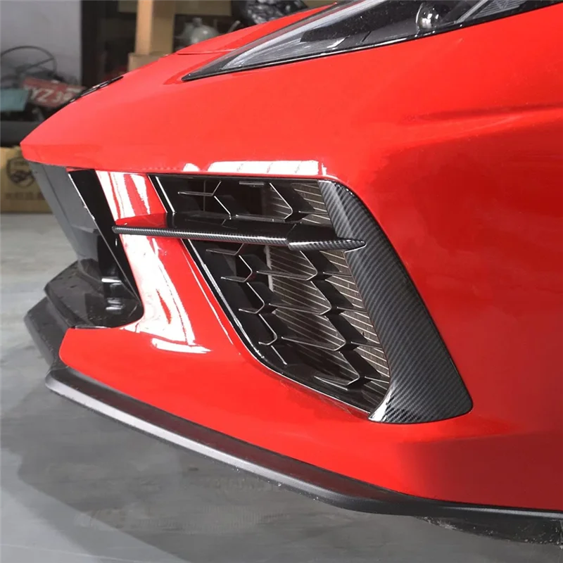 Для Corvette C8 2020-2023 автомобильный передний бампер, противотуманная фара, накладка на воздухозаборник, вентиляционная решетка, крышка, аксессуары, детали
Для Corvette C8 2020-2023 автомобильный передний бампер, противотуманная фара, накладка на воздухозаборник, вентиляционная решетка, крышка, аксессуары, детали