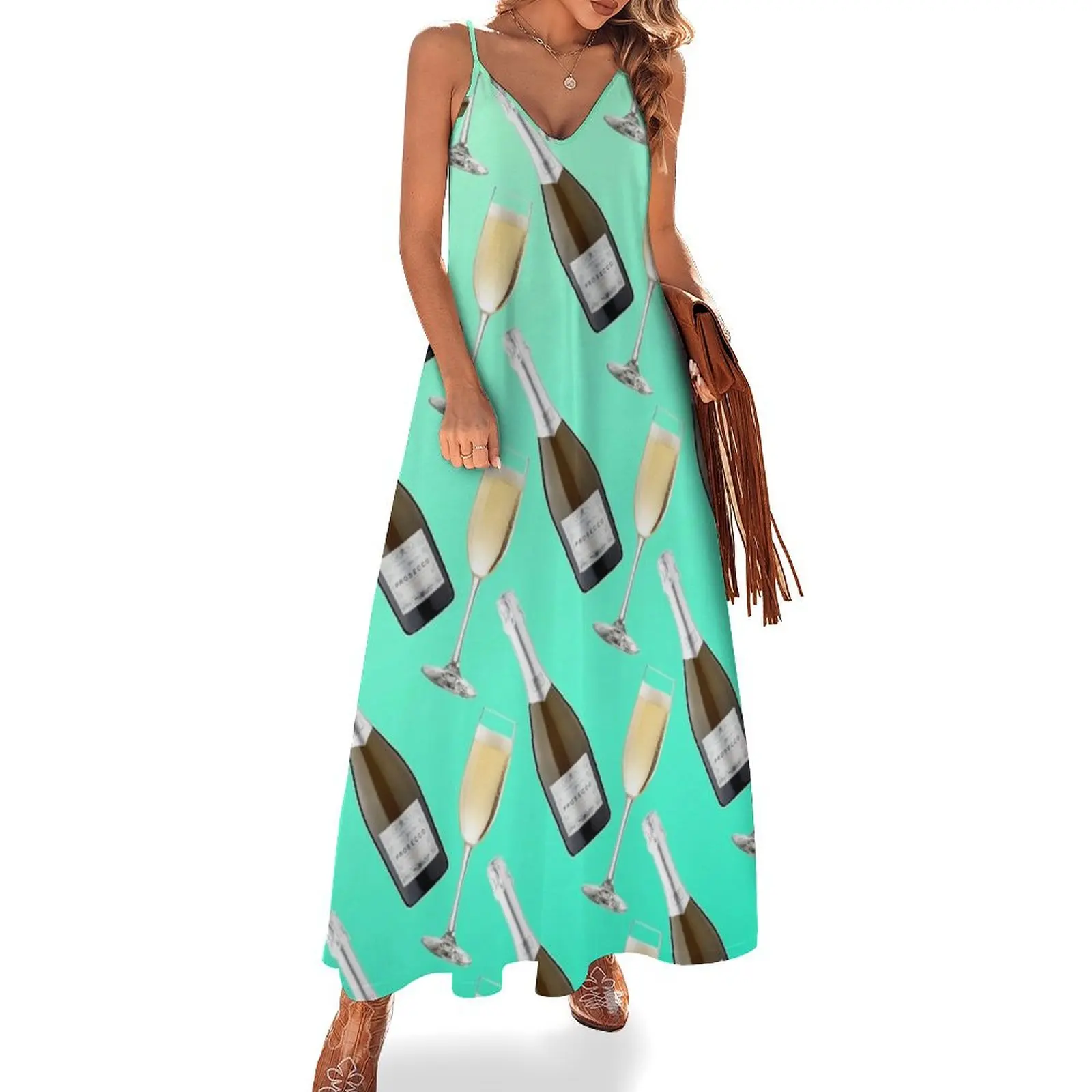 Prosecco Pattern Sleeveless Dress evening dresses luxury 2025 dress for woman women's summer dresses 2025
Prosecco Pattern Sleeveless Dress evening dresses luxury 2025 dress for woman women's summer dresses 2025