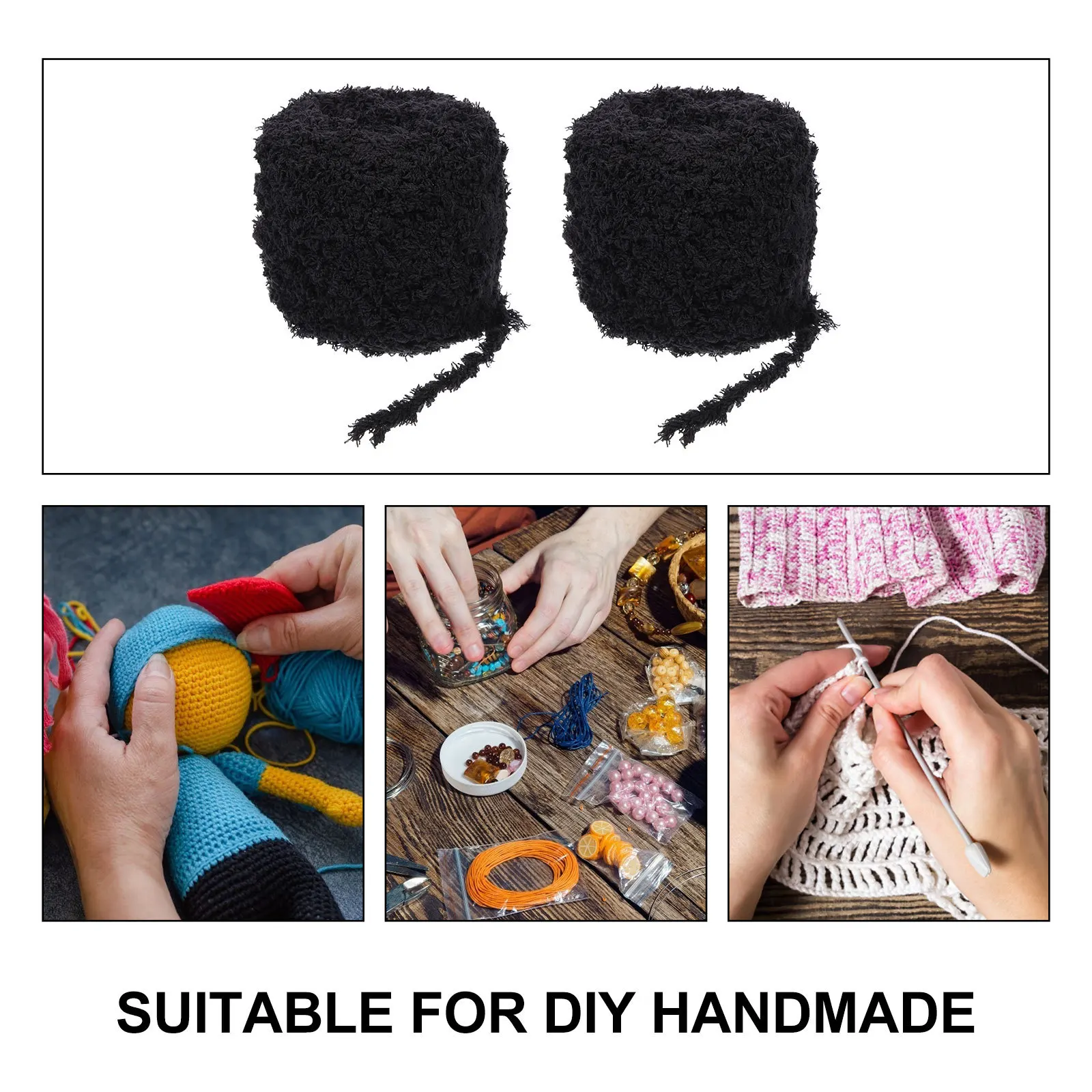 2 Rolls Coral Fleece Yarn DIY Knitting Portable Crochet Yarn Multi-Purpose Flexible Supple Jewelry Making Beading Home
2 Rolls Coral Fleece Yarn DIY Knitting Portable Crochet Yarn Multi-Purpose Flexible Supple Jewelry Making Beading Home