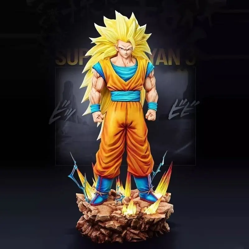 New 35cm Dragon Ball Super Saiyan 3 Son Goku Version 2 Collectible Figure Statue Model Desktop Ornament For Anime Lovers
New 35cm Dragon Ball Super Saiyan 3 Son Goku Version 2 Collectible Figure Statue Model Desktop Ornament For Anime Lovers