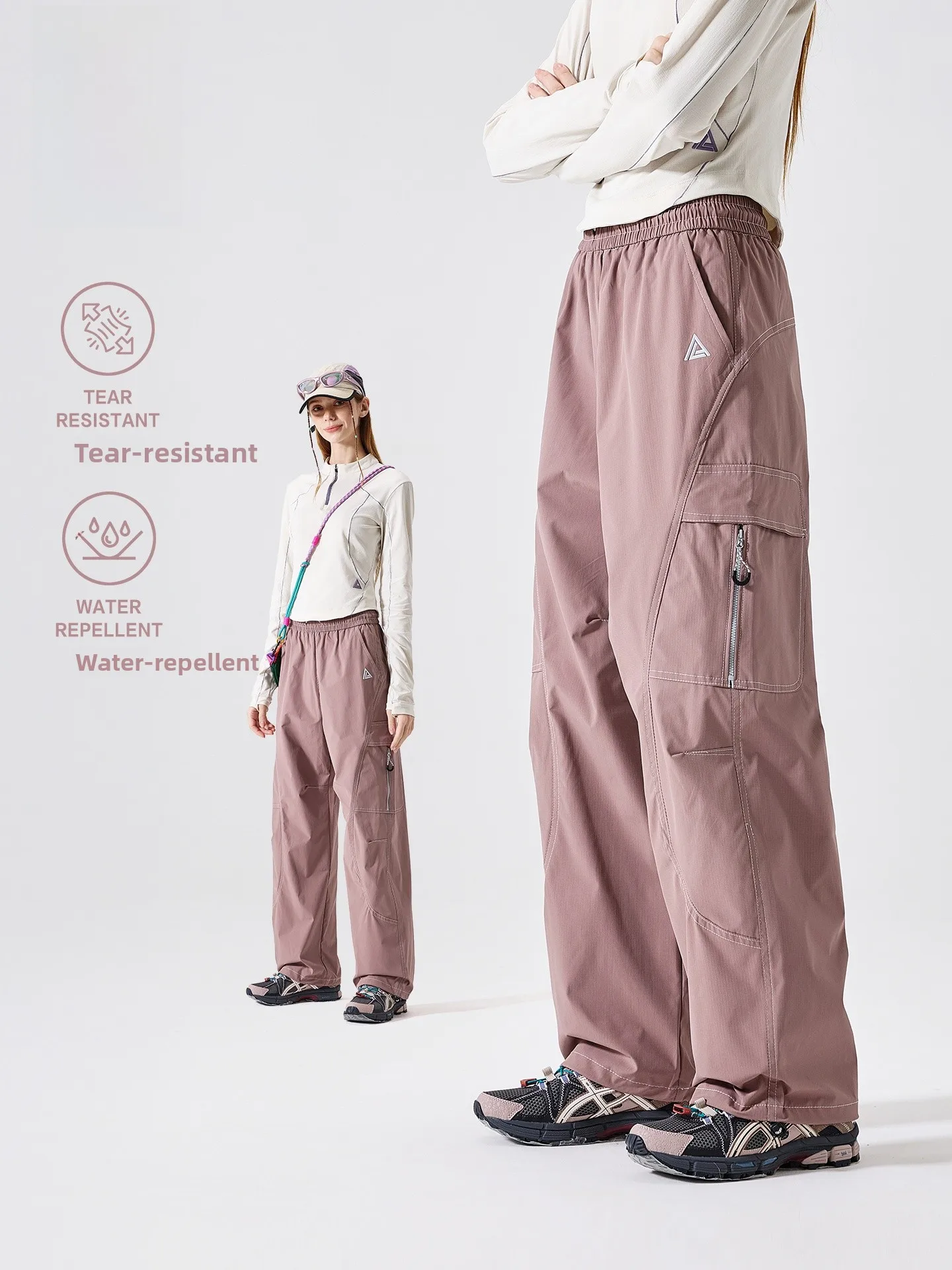 LAZY DAY Outdoor Tee-Proof Qui-Dry Lightweight Women's Sports Cargo Pants Polyester Fiber Workwear Trousers for Climbing
LAZY DAY Outdoor Tee-Proof Qui-Dry Lightweight Women's Sports Cargo Pants Polyester Fiber Workwear Trousers for Climbing