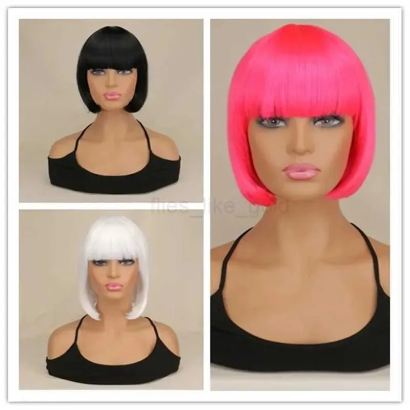 Short Bob wig with bangs female synthetic wig bla blonde pink Lolita cosplay party natural hair perverted Bob W 240801
Short Bob wig with bangs female synthetic wig bla blonde pink Lolita cosplay party natural hair perverted Bob W 240801