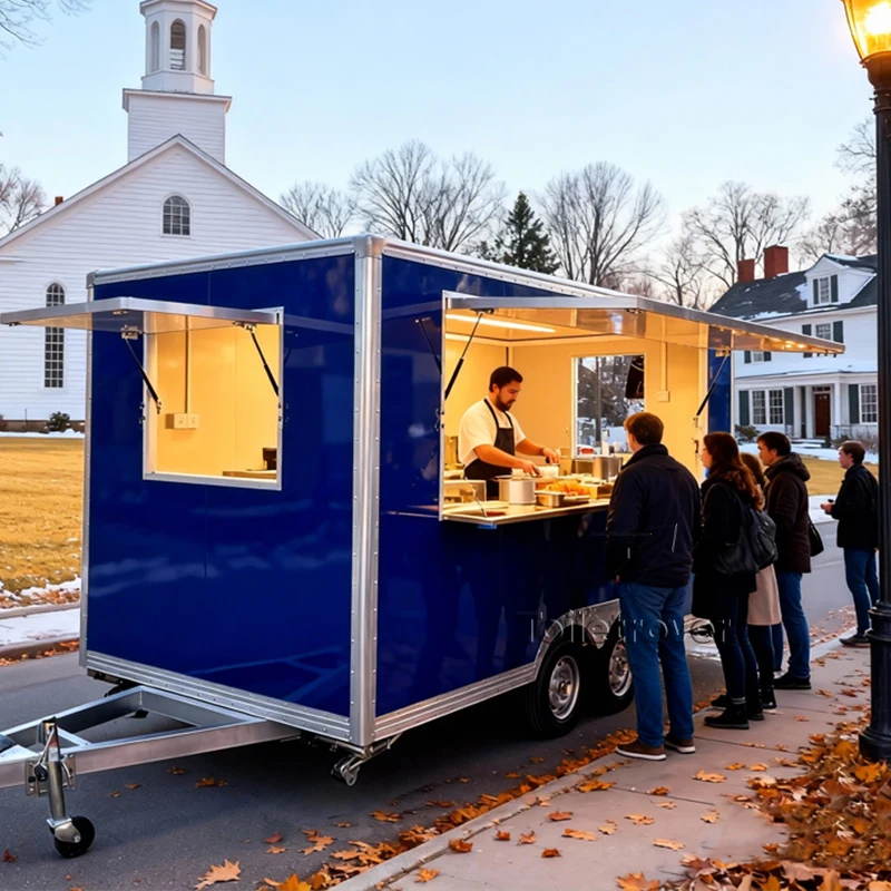 Самый популярный в США полностью оборудованный передвижной фуд-трейлер / фудтрак для уличной торговли с окном для выдачи еды
Самый популярный в США полностью оборудованный передвижной фуд-трейлер / фудтрак для уличной торговли с окном для выдачи еды