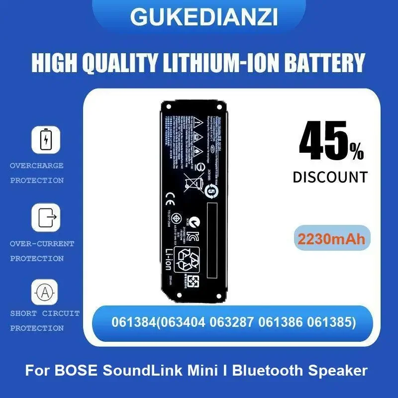 Батарея Bluetooth-динамика для BOSE SoundLink Mini I Bluetooth-динамик 2230 мАч, высокое качество 061384 (063404 063287 061386 061385)
Батарея Bluetooth-динамика для BOSE SoundLink Mini I Bluetooth-динамик 2230 мАч, высокое качество 061384 (063404 063287 061386 061385)