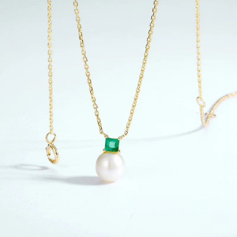 14k Gold Necklace for Women, Light Luxury Japanese and Korean Minimalist Freshwater Pearl Treasure Collarbone Chain
14k Gold Necklace for Women, Light Luxury Japanese and Korean Minimalist Freshwater Pearl Treasure Collarbone Chain