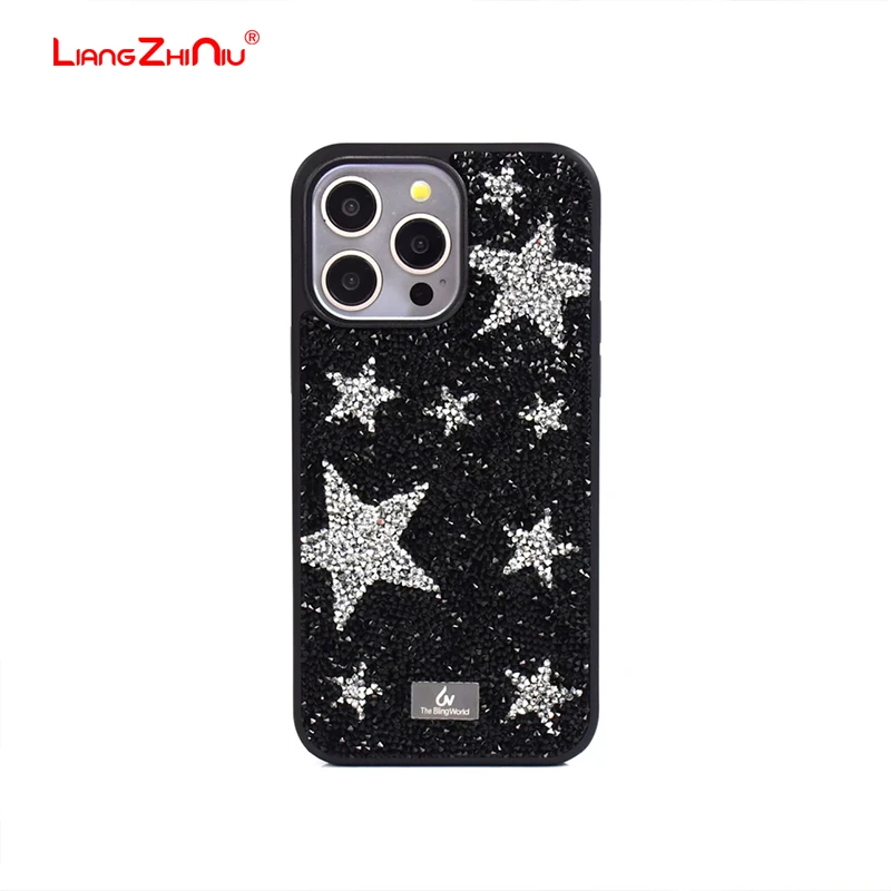 Star Glitter Diamonds For Iphone 16pro Max Premium Encrusted Rhinestones For Apple 15 14 13 12 11 Drop-Proof Luxury Phone Case
Star Glitter Diamonds For Iphone 16pro Max Premium Encrusted Rhinestones For Apple 15 14 13 12 11 Drop-Proof Luxury Phone Case