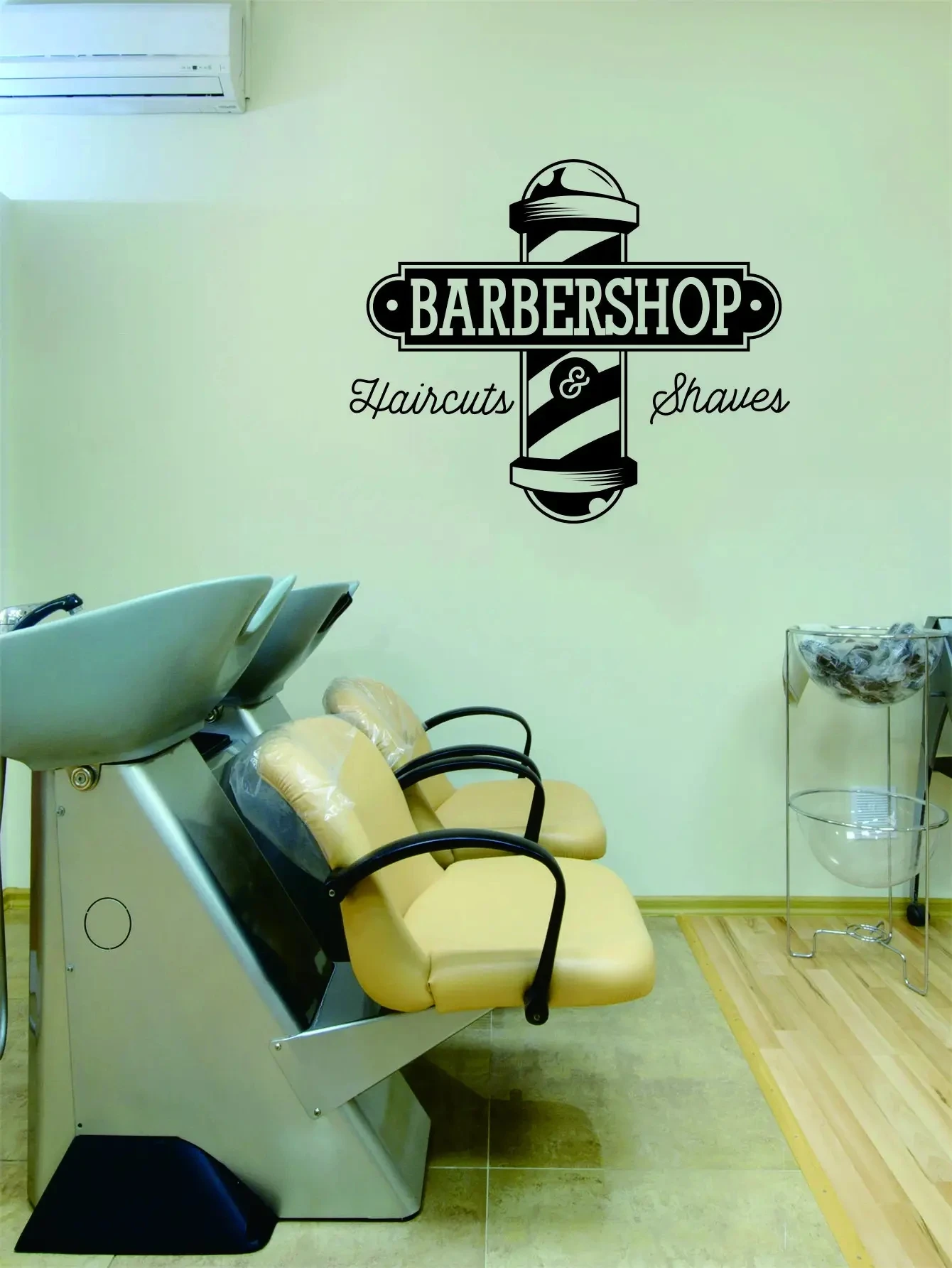 1 pc new BARBERSHOP for Hair Salon Suitab welcome Wall Sticker Removable Wall Stickers Diy Wallpaper Removable Decor Wall Decals
1 pc new BARBERSHOP for Hair Salon Suitab welcome Wall Sticker Removable Wall Stickers Diy Wallpaper Removable Decor Wall Decals