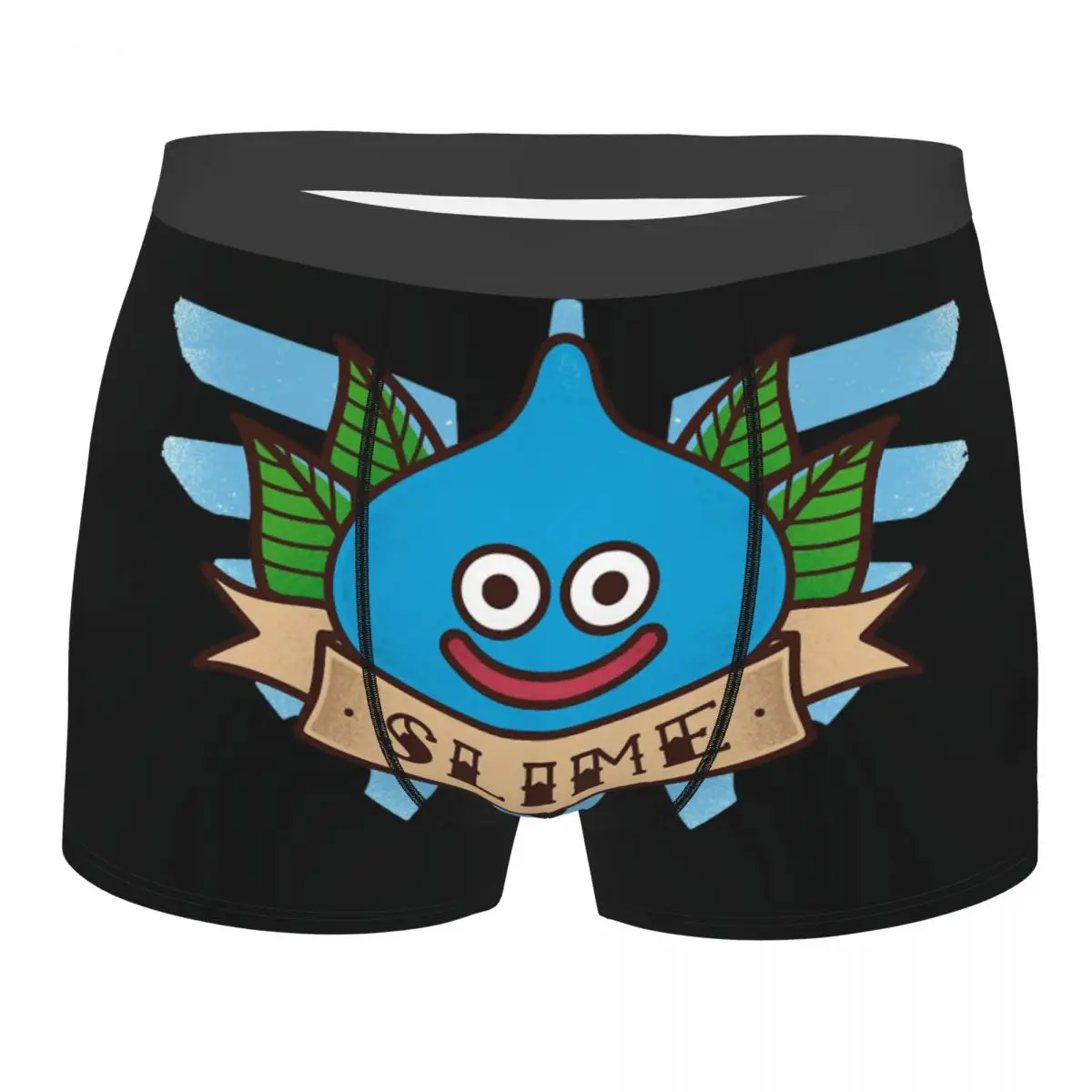 Трусы-боксеры Dragon Quest мужские из хлопка, нижнее белье с традиционными татуировками, дышащие шорты с игровым слаймом
Трусы-боксеры Dragon Quest мужские из хлопка, нижнее белье с традиционными татуировками, дышащие шорты с игровым слаймом