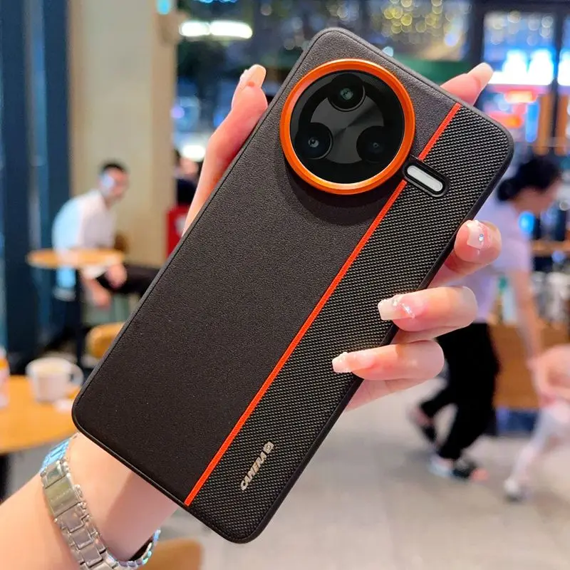 Case For Redmi K80 K80 Pro, Luxury Litchi Grain Hard PC Phone Case, Stylish Orange & Titanium Grey Bumper Cover, Shockproof Slim
Case For Redmi K80 K80 Pro, Luxury Litchi Grain Hard PC Phone Case, Stylish Orange & Titanium Grey Bumper Cover, Shockproof Slim