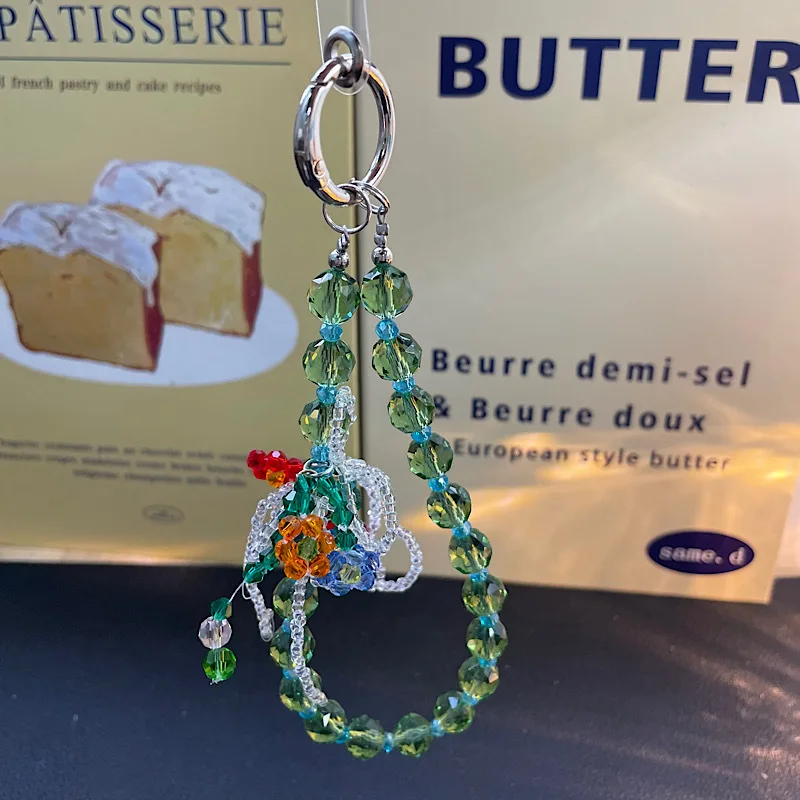 Sweet Temperament, Flower Bead, Mobile Phone Pendant, Chain, Girl's Car, Keychain, Student Korean Ins Ornament, Hanging Chain
Sweet Temperament, Flower Bead, Mobile Phone Pendant, Chain, Girl's Car, Keychain, Student Korean Ins Ornament, Hanging Chain