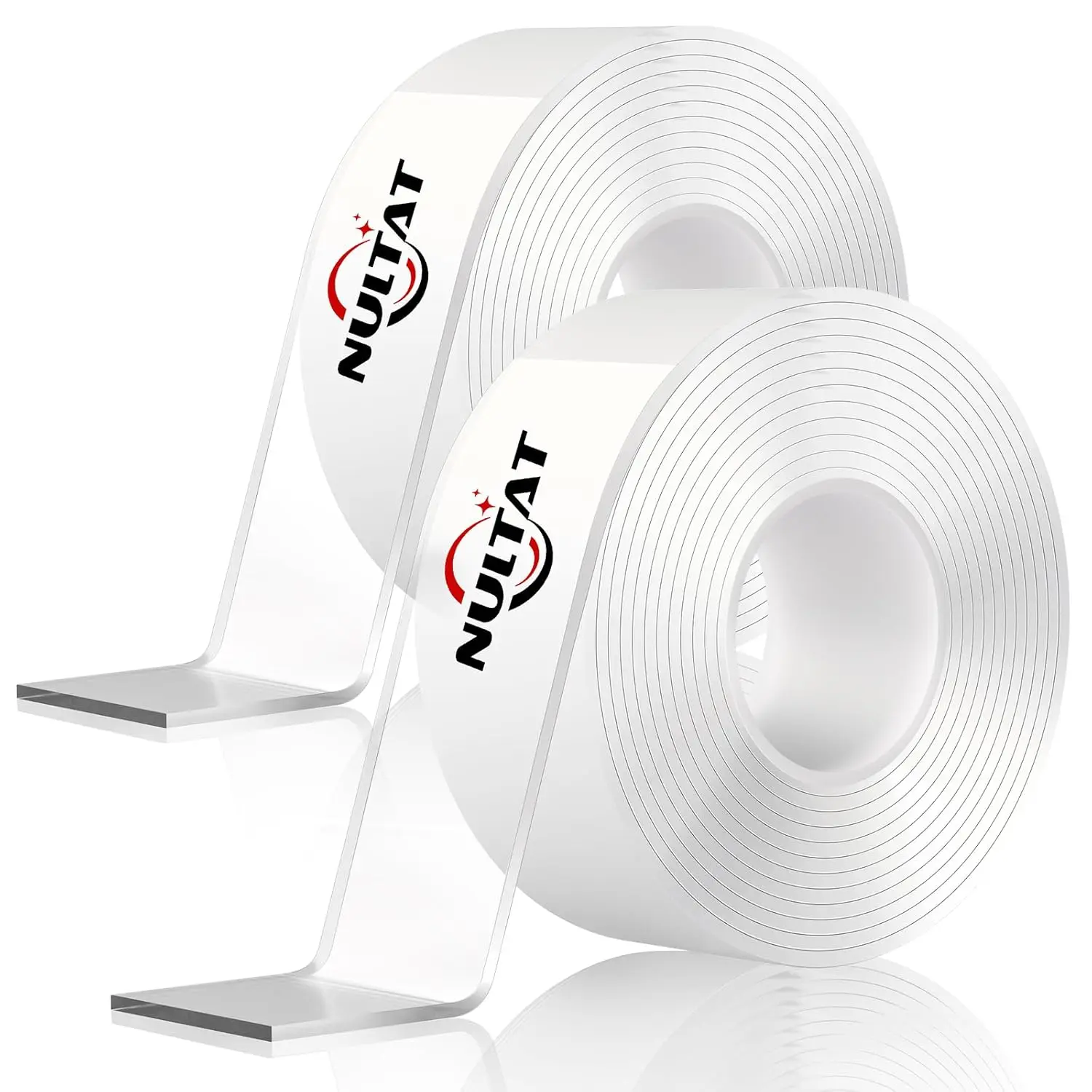 Nano Double Sided Tape Heavy Duty, Reusable & Removable, Clear Adhesive for Walls, 1.18" x 120" (20 Feet)
Nano Double Sided Tape Heavy Duty, Reusable & Removable, Clear Adhesive for Walls, 1.18" x 120" (20 Feet)