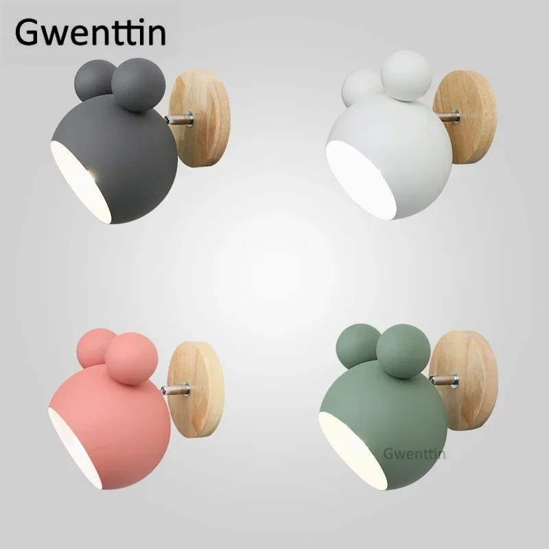 Modern Cartoon Mouse Wall Lamps Nordic Wall Light Fixtures Sconces for Children's Room Bedroom Bedside Home Decor Led Luminaire
Modern Cartoon Mouse Wall Lamps Nordic Wall Light Fixtures Sconces for Children's Room Bedroom Bedside Home Decor Led Luminaire