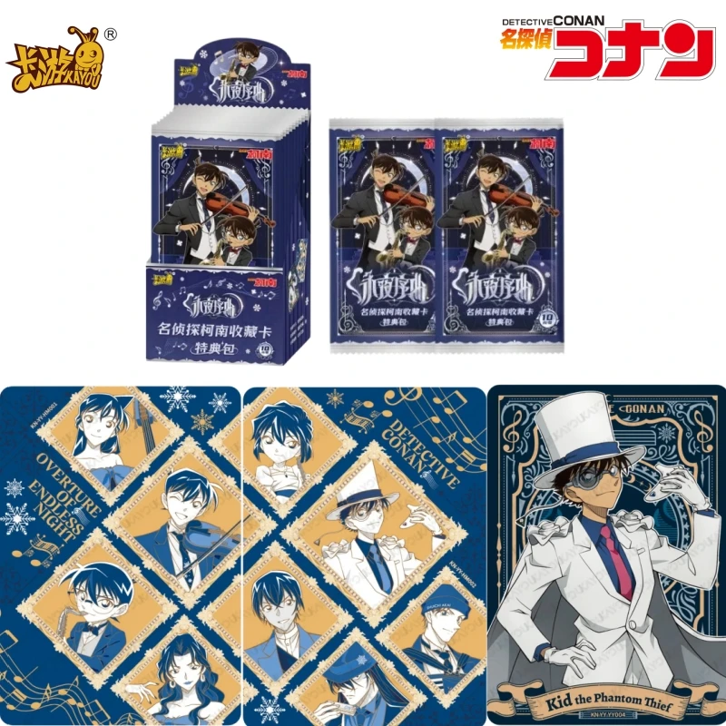 KAYOU Authentic Detective Conan Card Eternal Night Overture Special Offer Pack Anime Collection Card Kuroba Kaito Festival Gift
KAYOU Authentic Detective Conan Card Eternal Night Overture Special Offer Pack Anime Collection Card Kuroba Kaito Festival Gift