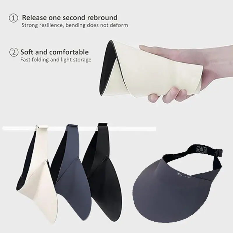 Foldable Seamless Wide Visor Brim Hat Quick-dry Anti UV Sun Protection Hat Nylon Hat Non-marking Sun Cap Women Summer Gift
Foldable Seamless Wide Visor Brim Hat Quick-dry Anti UV Sun Protection Hat Nylon Hat Non-marking Sun Cap Women Summer Gift