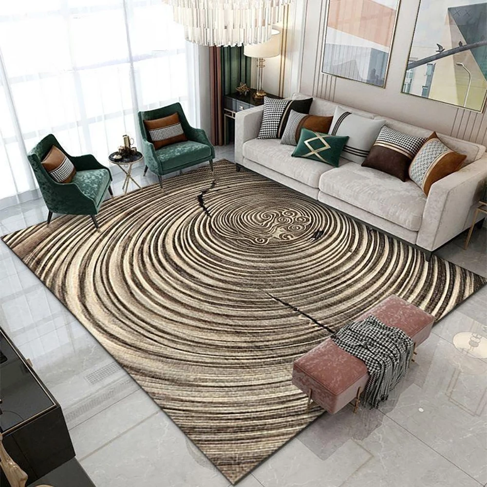 VIKAMA Modern Abstract Loop-Pile Rug - Artistic Sofa & Living Room Carpet, Durable Stain-Resistant Non-Slip Floor Decor Mat
VIKAMA Modern Abstract Loop-Pile Rug - Artistic Sofa & Living Room Carpet, Durable Stain-Resistant Non-Slip Floor Decor Mat