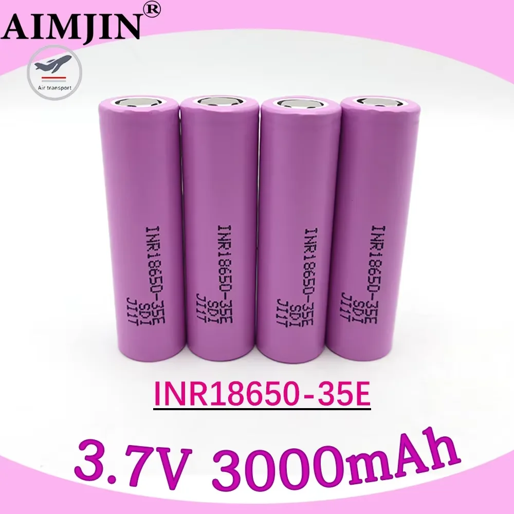 18650 35E 3.7V 3000mAh Rechargeable Li-ion Battery For Us 18650 Toys, Tools, Flashlight Battery Etc
18650 35E 3.7V 3000mAh Rechargeable Li-ion Battery For Us 18650 Toys, Tools, Flashlight Battery Etc