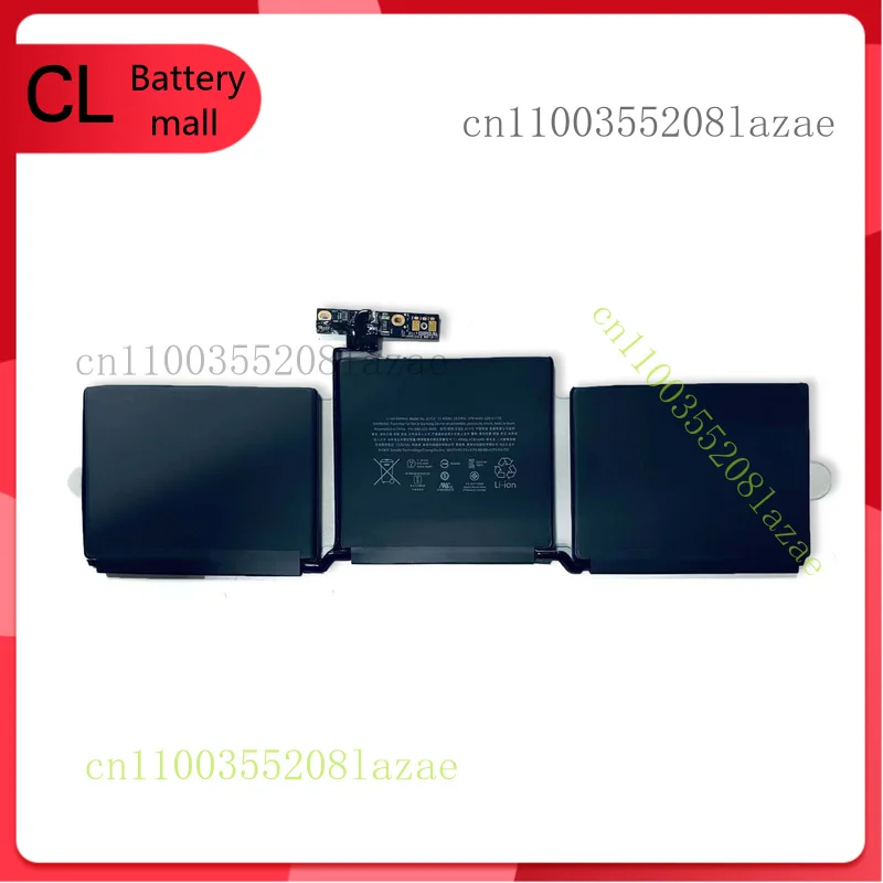 Оригинальный аккумулятор A1713 для Apple MacBook Pro 13 дюймов A1708 2016 2017 EMC 2978 3164
Оригинальный аккумулятор A1713 для Apple MacBook Pro 13 дюймов A1708 2016 2017 EMC 2978 3164