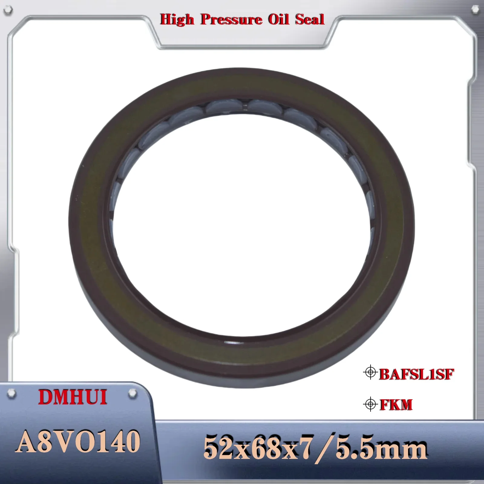Oil Seal 52*68*7/5.5 Hydraulic pump or Hydraulic motor Oil seal 52X68X7/5.5 Motor Rotary Shaft Seal
Oil Seal 52*68*7/5.5 Hydraulic pump or Hydraulic motor Oil seal 52X68X7/5.5 Motor Rotary Shaft Seal