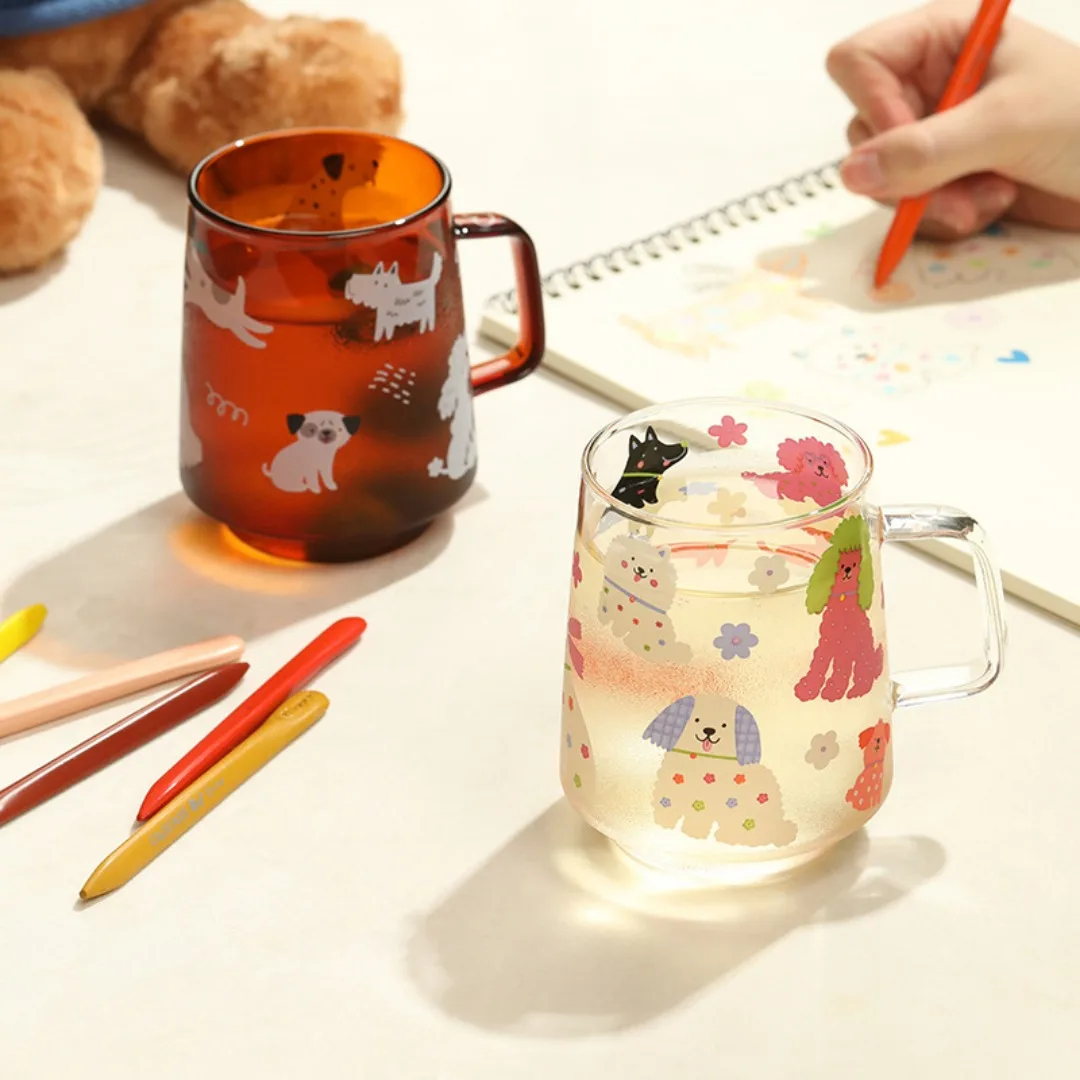 1PC high-value cute high-temperature resistant glass cups with handles household drinking cups coffee cups milk cups juice cups
1PC high-value cute high-temperature resistant glass cups with handles household drinking cups coffee cups milk cups juice cups