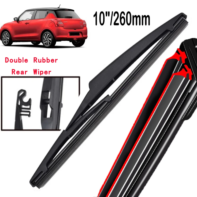 Car Wiper 10" Rear Wiper Blade For Suzuki Swift V (AZ) 2017 - 2023 Windshield Windscreen Tailgate Window Car Rain Brush
Car Wiper 10" Rear Wiper Blade For Suzuki Swift V (AZ) 2017 - 2023 Windshield Windscreen Tailgate Window Car Rain Brush