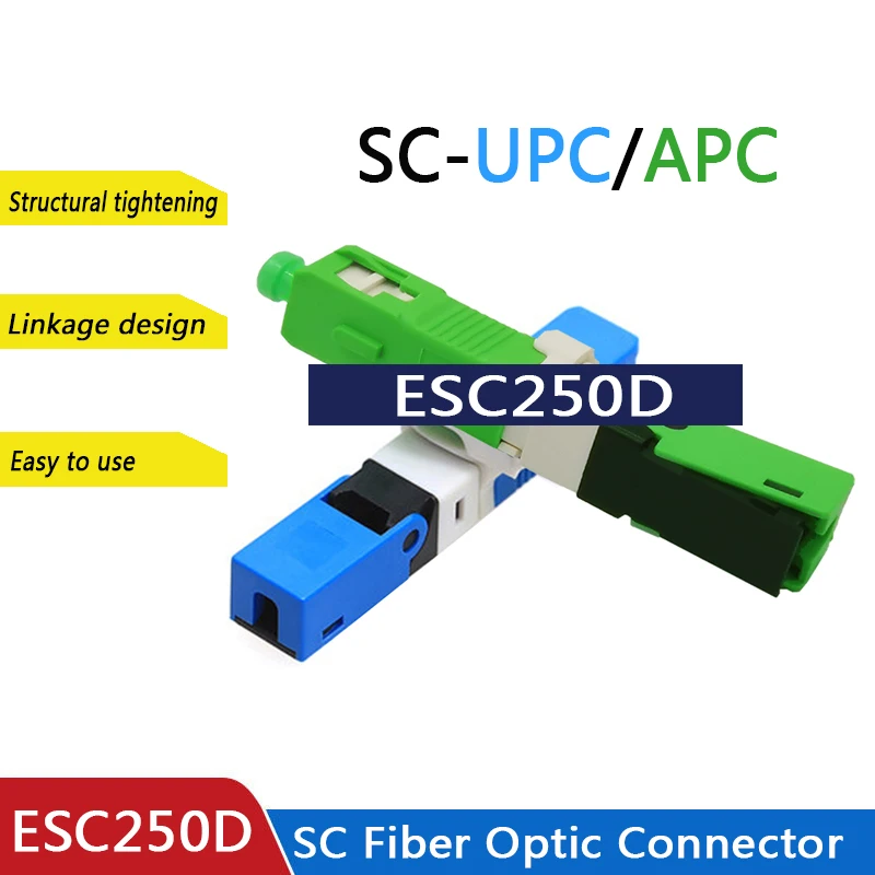ESC250D FTTH SC UPC Optical fibe quick connector SC FTTH Fiber Optic Fast Connector Embedded ESC250P
ESC250D FTTH SC UPC Optical fibe quick connector SC FTTH Fiber Optic Fast Connector Embedded ESC250P