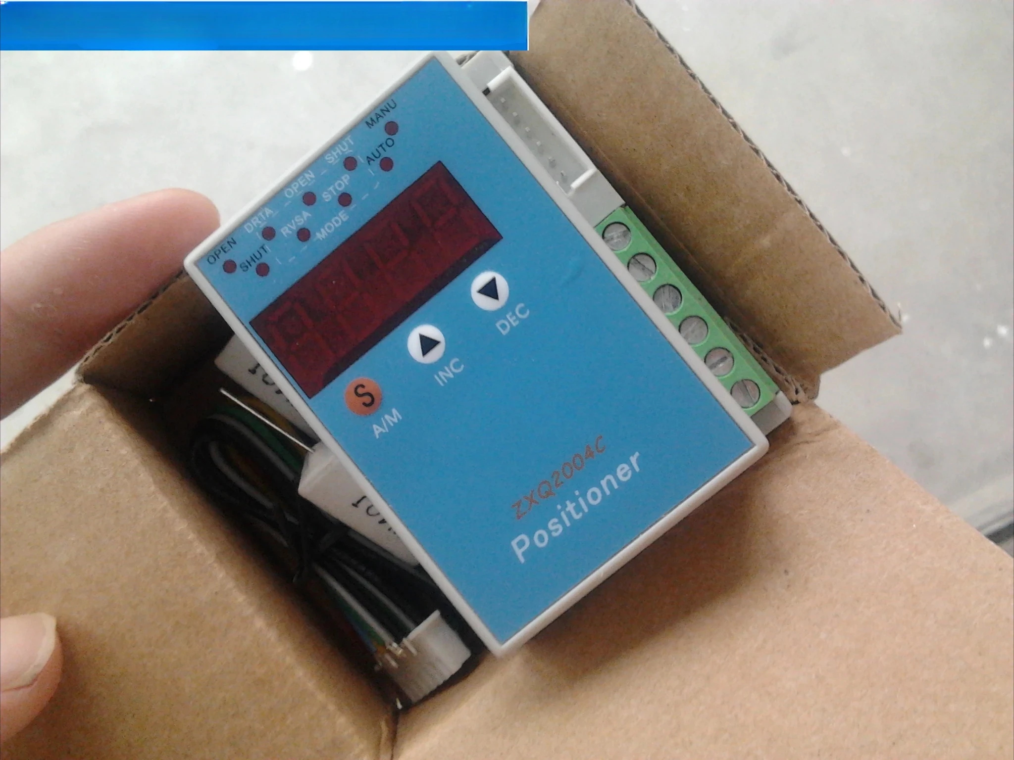 ZXQ2004 Electric Valve Intelligent Positioner ZXQ2004C Intelligent Valve Controller Control Module
ZXQ2004 Electric Valve Intelligent Positioner ZXQ2004C Intelligent Valve Controller Control Module