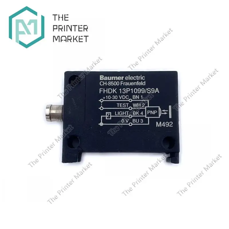 FHDK 13P1099/S9A Sensor Electric Photoelectric Sensor CH-8500 Light Scanner For Mueller Martini Machine Parts
FHDK 13P1099/S9A Sensor Electric Photoelectric Sensor CH-8500 Light Scanner For Mueller Martini Machine Parts