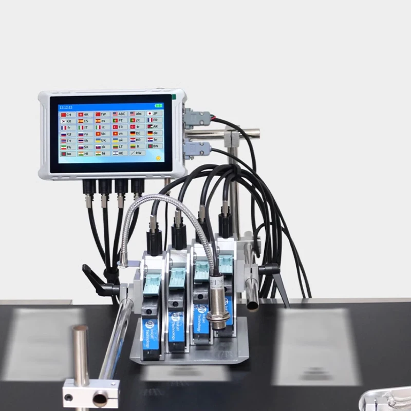 PM-7 Tij Continuous Inkjet Printer Thermal Batch Expiry Date Coder Printing Online Inkjet Printer for Plastic Bottle
PM-7 Tij Continuous Inkjet Printer Thermal Batch Expiry Date Coder Printing Online Inkjet Printer for Plastic Bottle