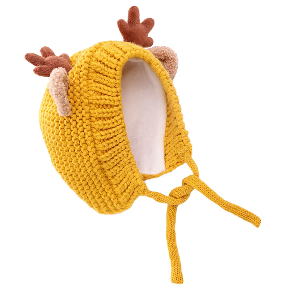 1Pcs Baby Winter Knitted Hat Christmas Antler Design Fleece Lined Warm Soft Wool Blend for Girls Boys Outdoor Indoor Photo Prop
1Pcs Baby Winter Knitted Hat Christmas Antler Design Fleece Lined Warm Soft Wool Blend for Girls Boys Outdoor Indoor Photo Prop