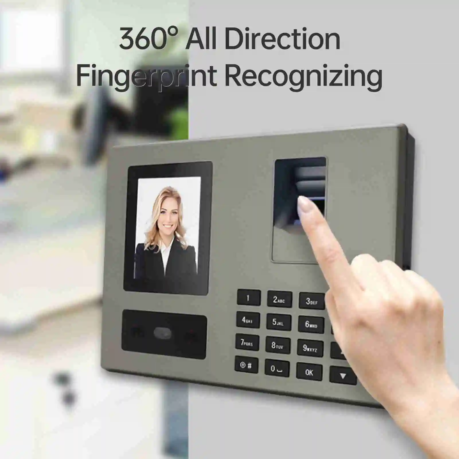 2.8 inch TFT Screen Intelligent Face Biometric Fingerprint Password Employee Attendance Machine Checking-in Recorder Dual-Camera
2.8 inch TFT Screen Intelligent Face Biometric Fingerprint Password Employee Attendance Machine Checking-in Recorder Dual-Camera