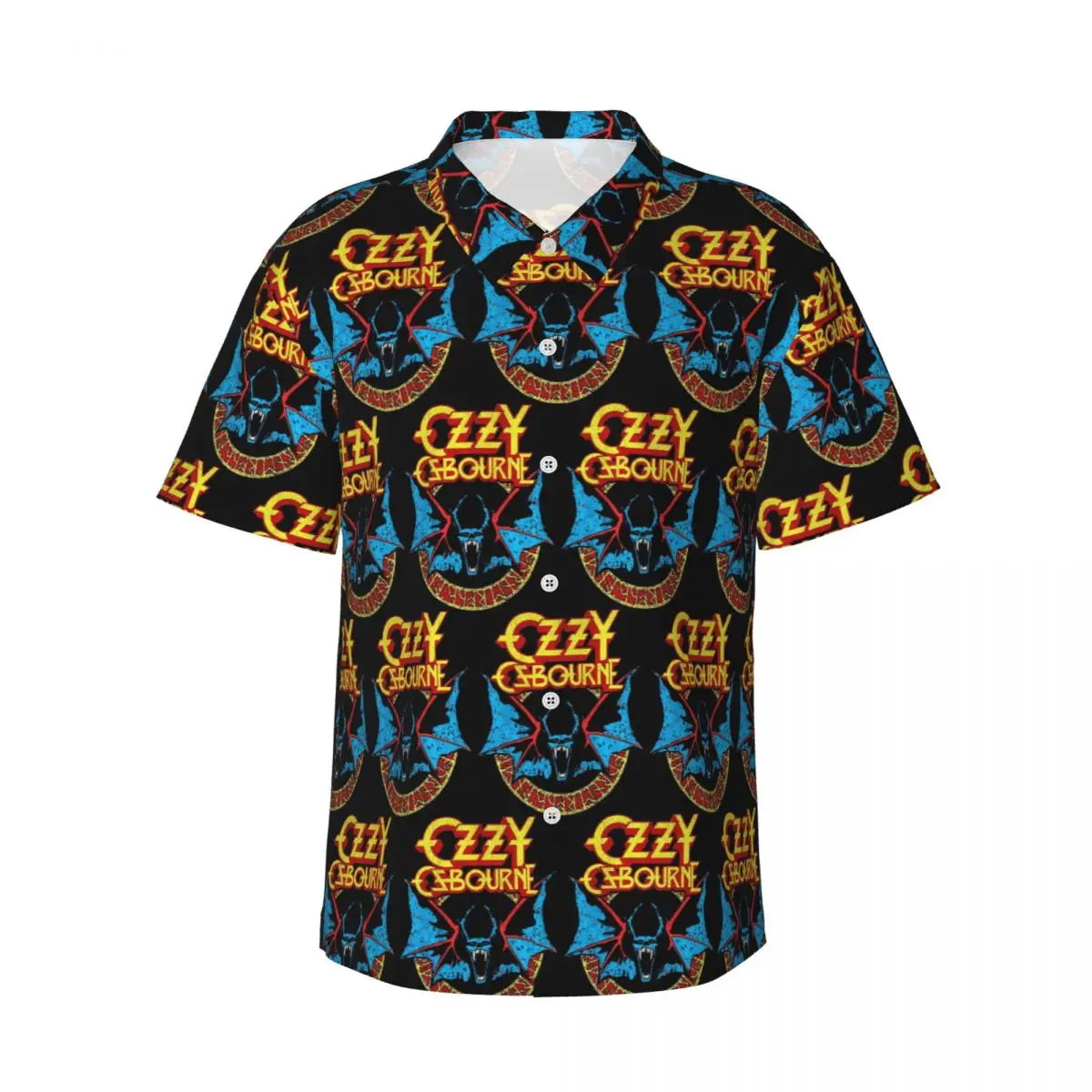 Ozzy Osbourne Rock Band Heavy Metal Men's Shirts Hawaiian Short Sleeve Shirt Casual Button Tops for Summer Beach
Ozzy Osbourne Rock Band Heavy Metal Men's Shirts Hawaiian Short Sleeve Shirt Casual Button Tops for Summer Beach