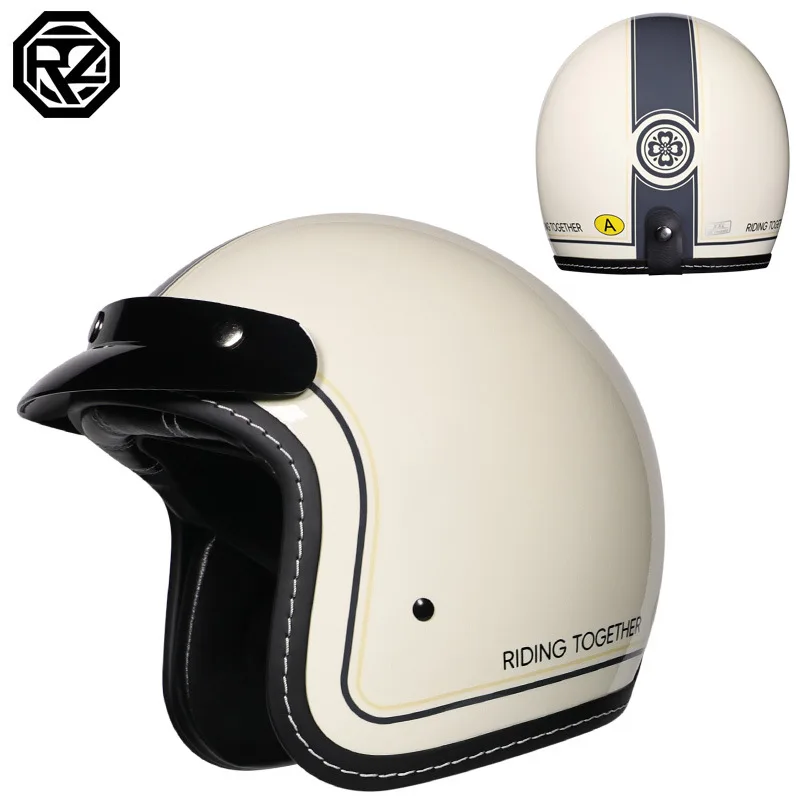 Retro Motorcycle Helmet Casco 3/4 Open Face Helmet Cafe Racer Chopper Headwear Capacete Motorcycle Equipments for Men Women
Retro Motorcycle Helmet Casco 3/4 Open Face Helmet Cafe Racer Chopper Headwear Capacete Motorcycle Equipments for Men Women